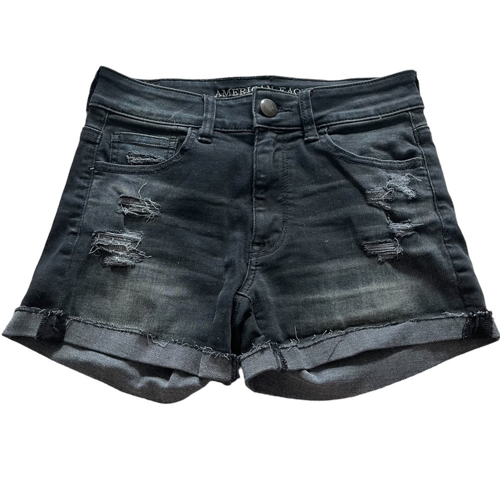 American Eagle Outfitters Women’s  Hi-rise Shortie Short Super, Super Stretch